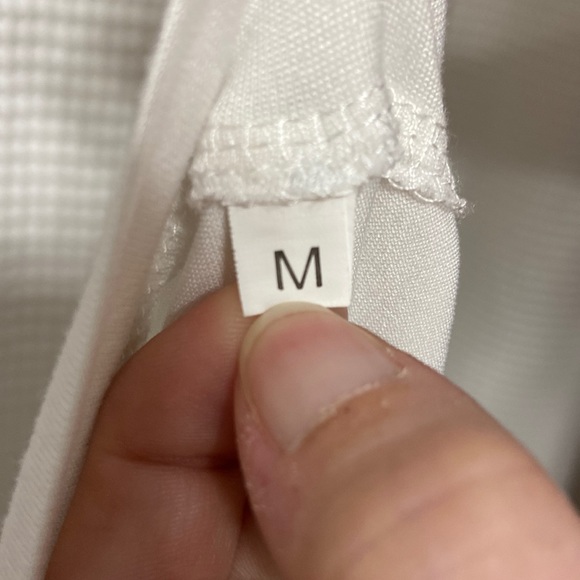 Women’s SHEIN “Wine O’ Clock” gray and white pajama set. Size medium. - Picture 8 of 9